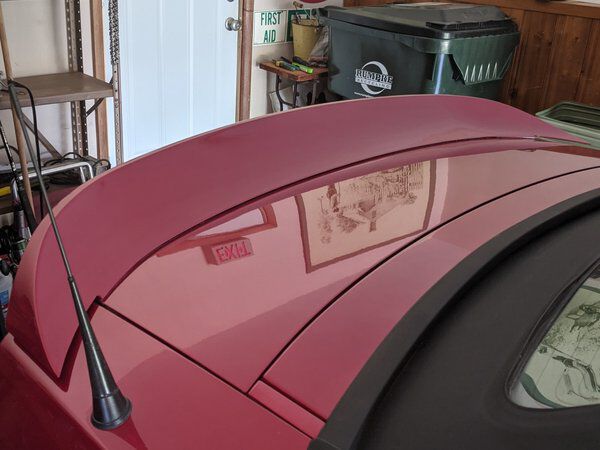 Bakvinge - Ducktail Style – Ford Mustang 2010-2014