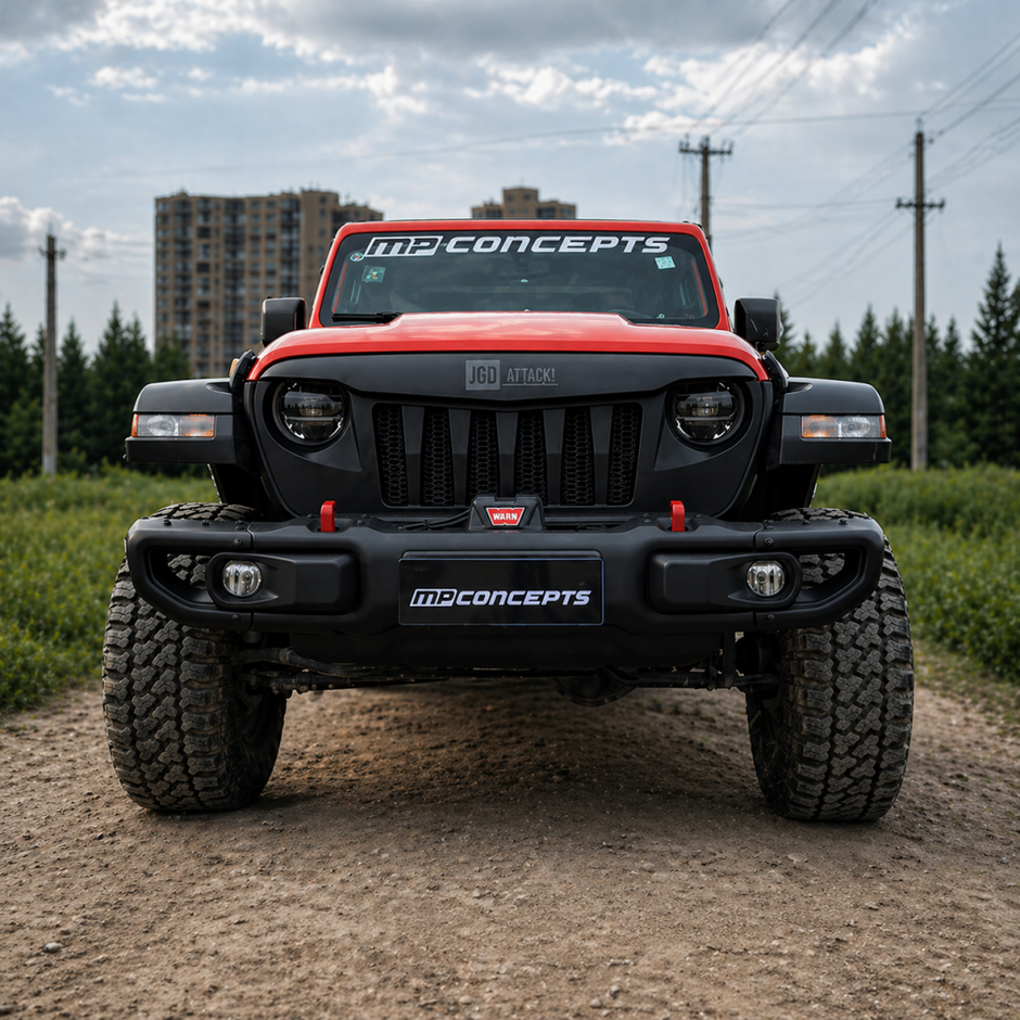 MP Concepts Forged Aluminum Front Bumper (WRANGLER JL 18-26)