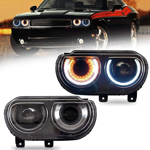 Vland 2015+ Style Headlights + LED Bulbs