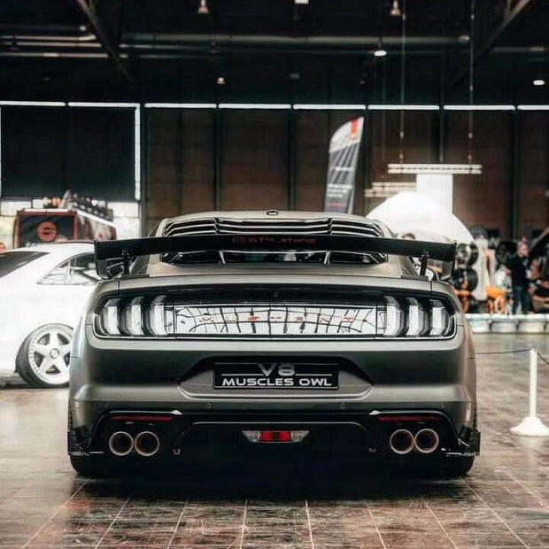 Big Bakvinge – Shelby GT500 Style – Gloss Black – Ford Mustang 2015-2023 FASTBACK