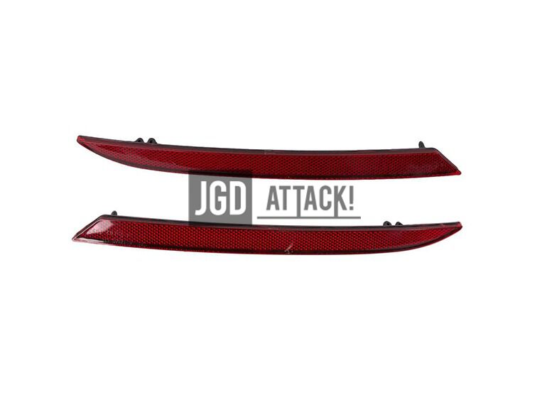 Rear Right & Left Bumper Trim Reflector Kit – Ford Mustang 2018-2023