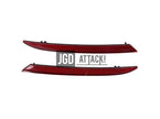 Rear Right & Left Bumper Trim Reflector Kit – Ford Mustang 2018-2023