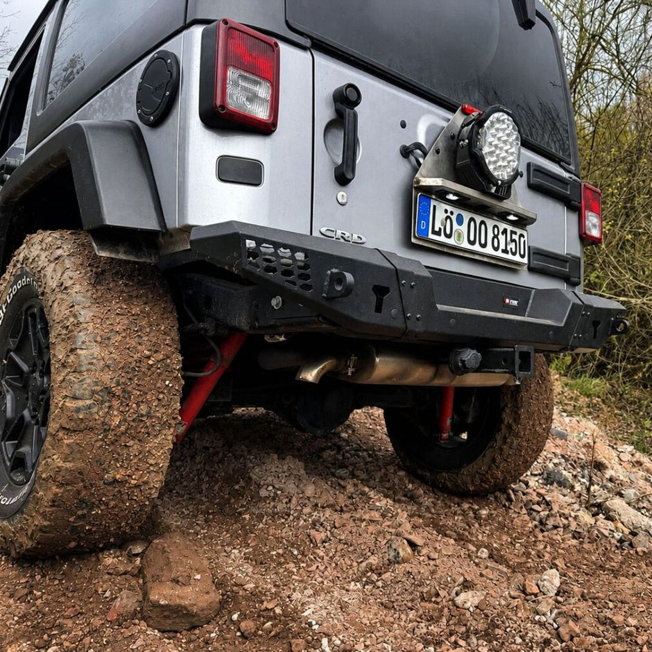 Rear Bumper – Off-Road Alaska – D-Rings (WRANGLER JK 07-17)