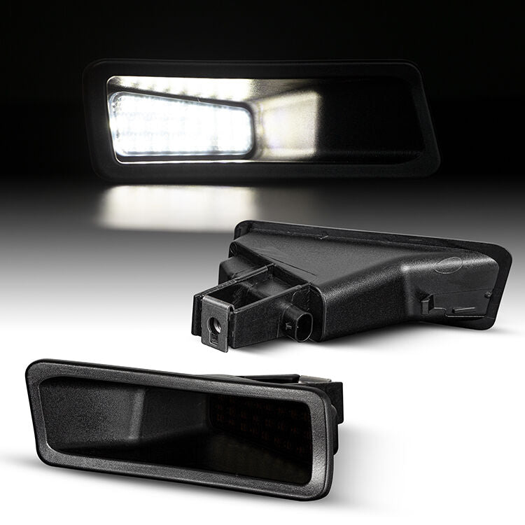 LED Smoked License Plate Light