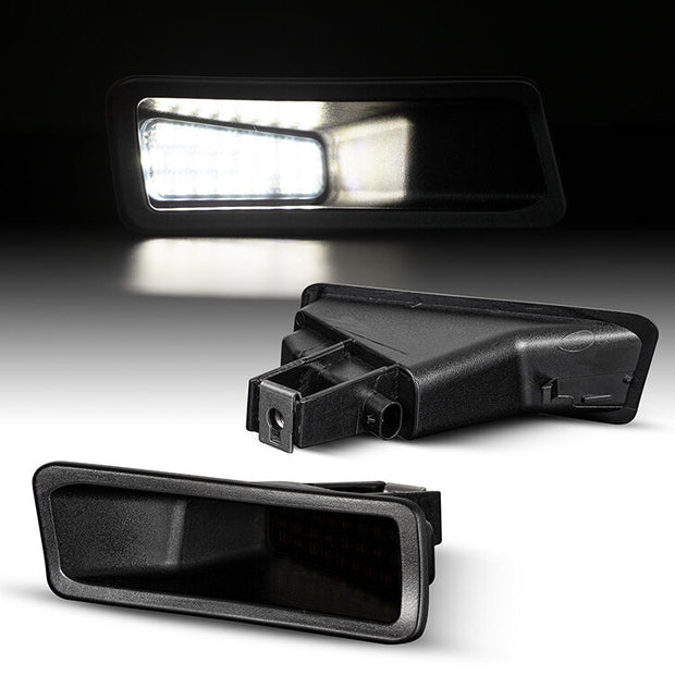 LED Smoked License Plate Light