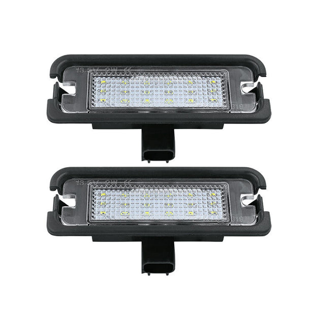 Registreringsskyltsbelysning – LED – Set – Ford Mustang 2015-2023