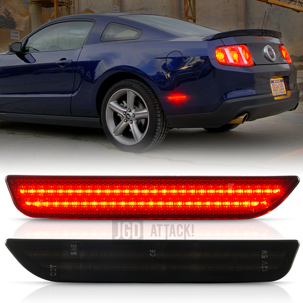Dual LED Bakre stötfångare Sidomarkeringsljus – Ford Mustang 2010-2014