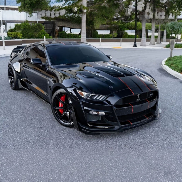 Aluminiumhuv – 1:1 GT500KR Style – Ford Mustang 2015-2017 V6, GT, Ecoboost