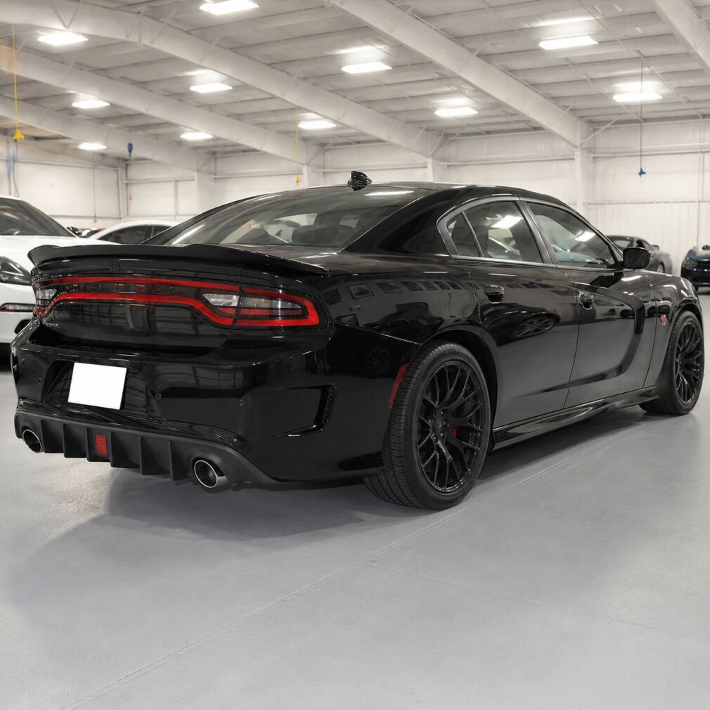 Rear Diffuser With LED Light