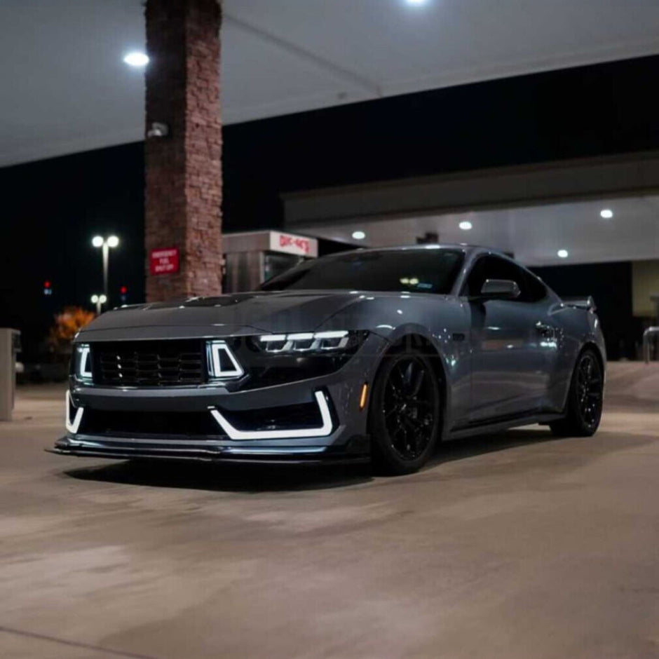 MP Concepts Frontstötfångare Dark Horse-stil med LED Set Ford Mustang 2024-2026 GT, Ecoboost