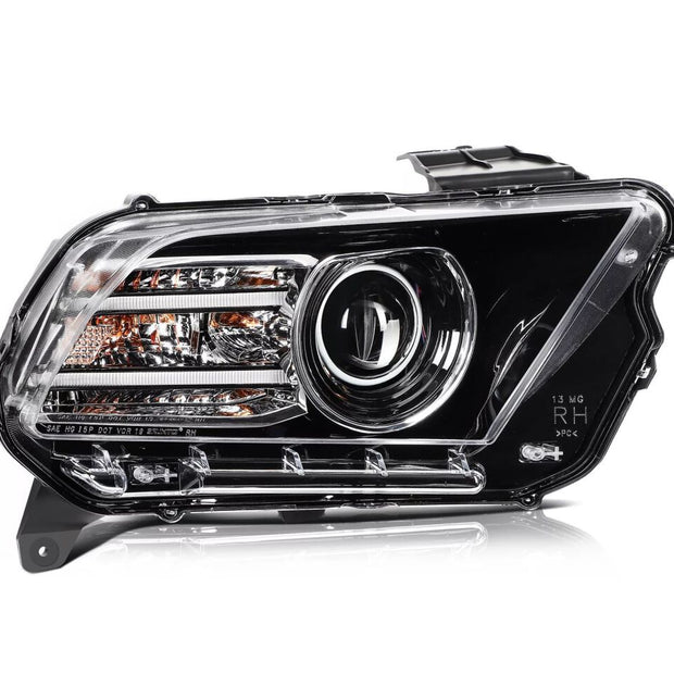 DR3Z13008C Strålkastare – Passenger Side – Xenon D3S LED DRL – Ford Mustang 2013-2014
