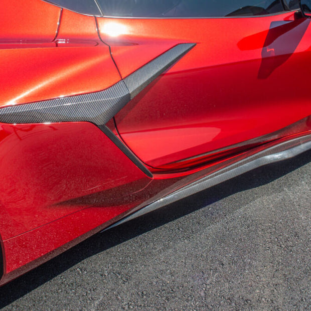 Side Skirts – Carbon Fiber (CORVETTE C8 23-26 Z06)