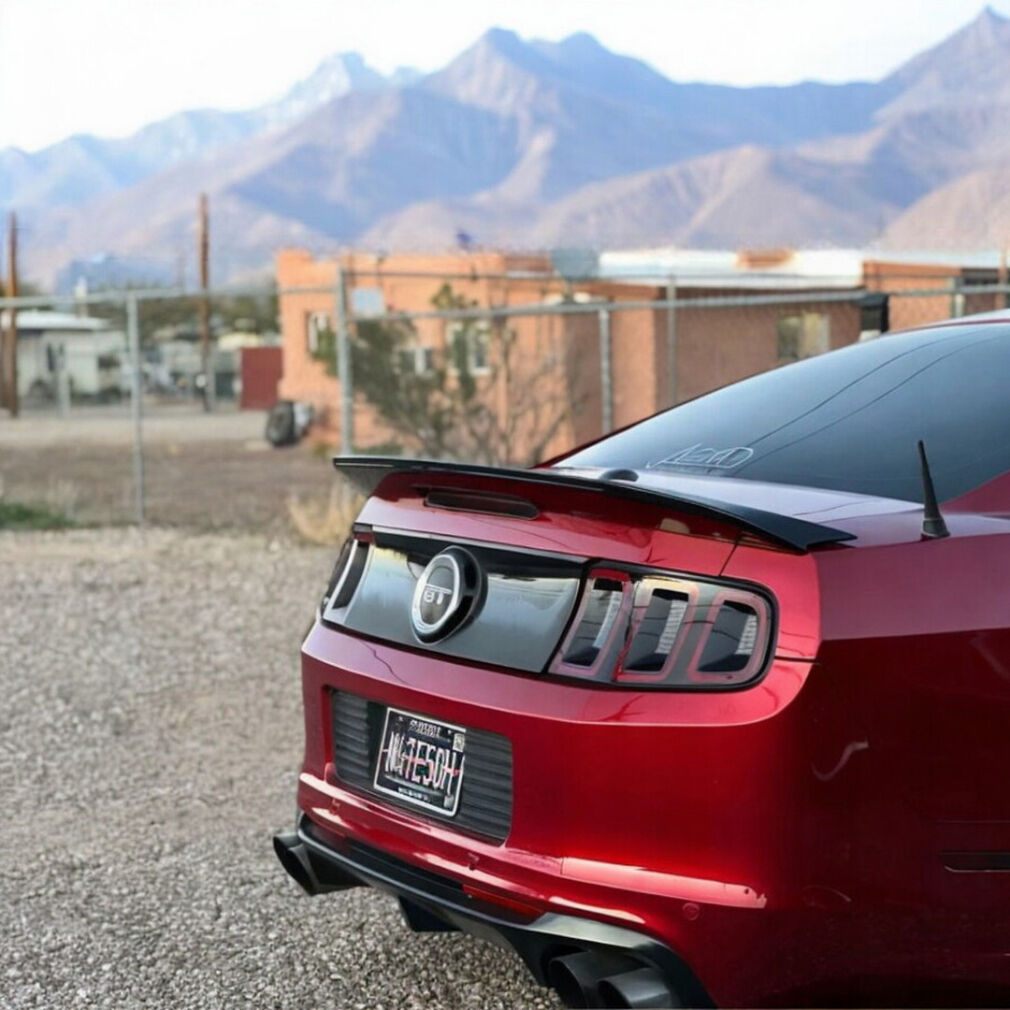 Bakvinge – GT500 Style – Gloss Black – Ford Mustang 2010-2014