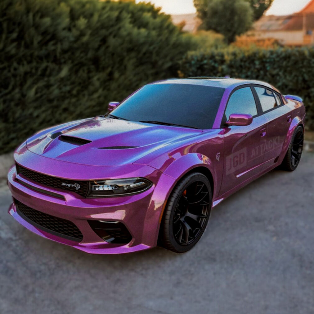 Body Kit – Hellcat 2020+ Style – Front & Rear Bumper, Widebody, Diffuser, Side Skirts (CHARGER