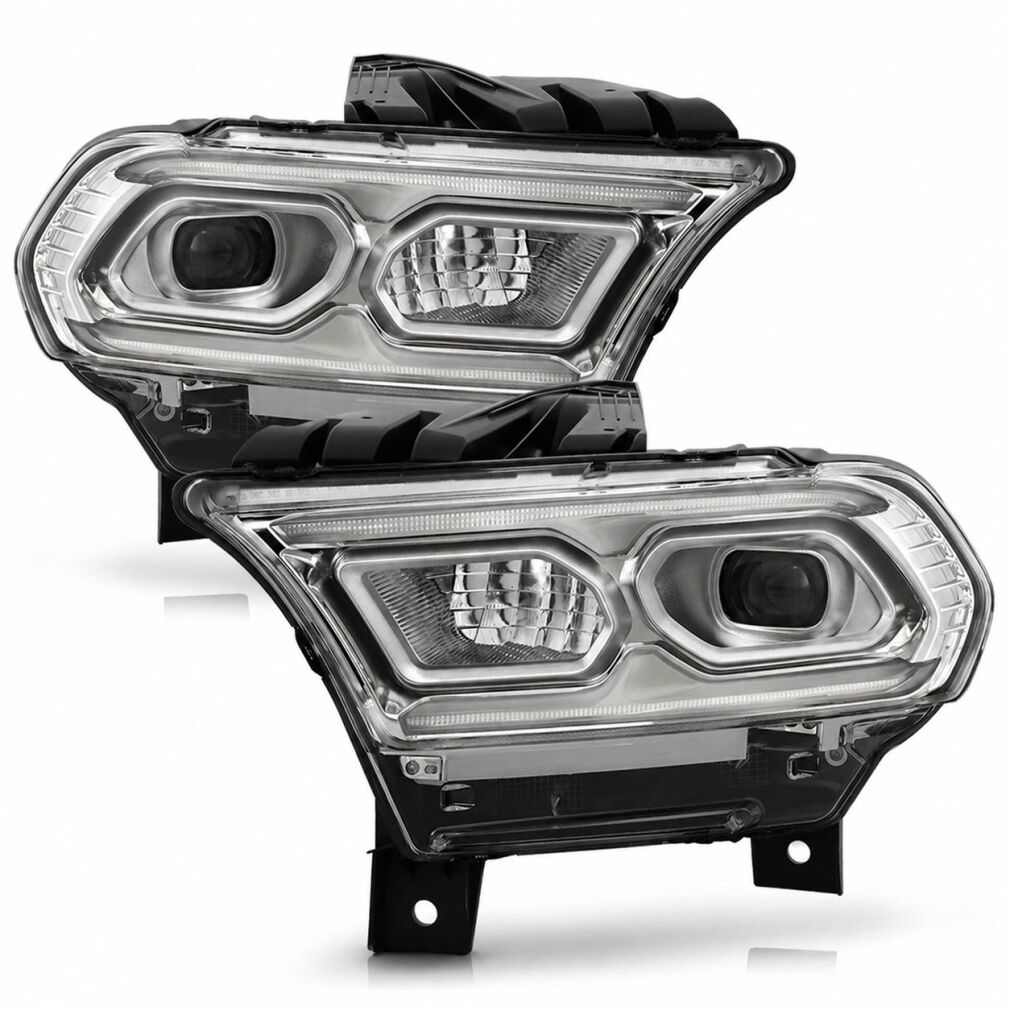 68433780AE 68433781AE CHROME Full LED Projector Headlights