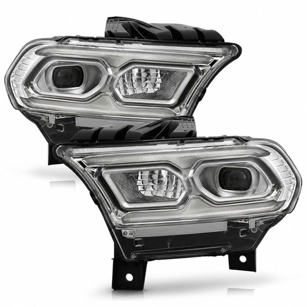 68433780AE 68433781AE CHROME Full LED Projector Headlights