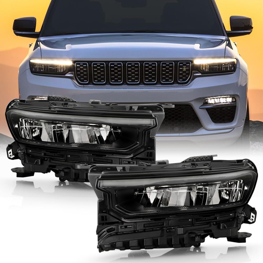 68606236AA 68606237AA Full LED Projector Headlights + Modules