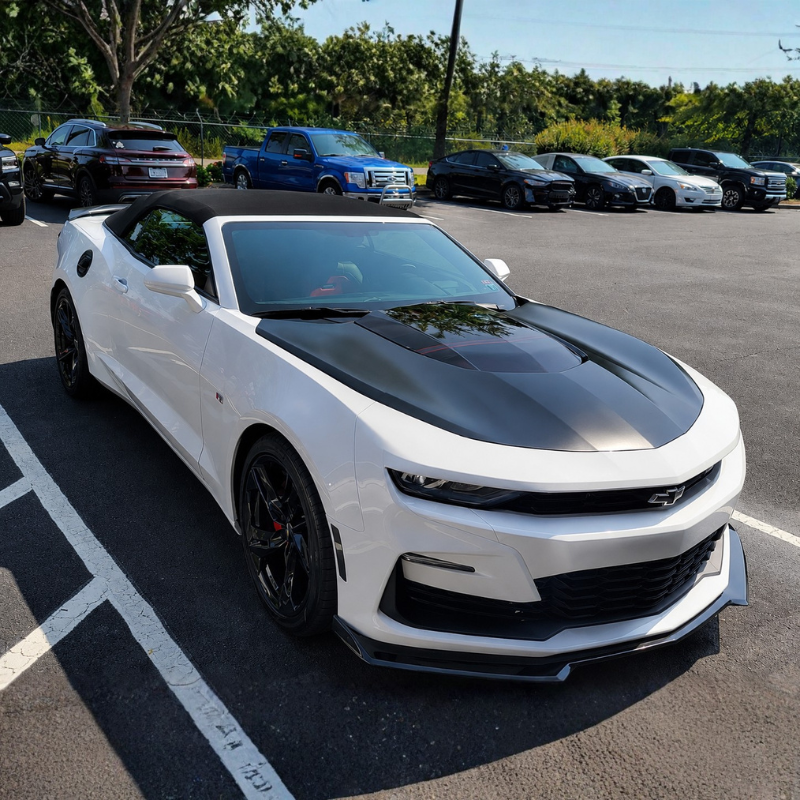Motorhuv i aluminium ZL1-stil genomskinlig huvscoop – Chevrolet Camaro 2016-2023