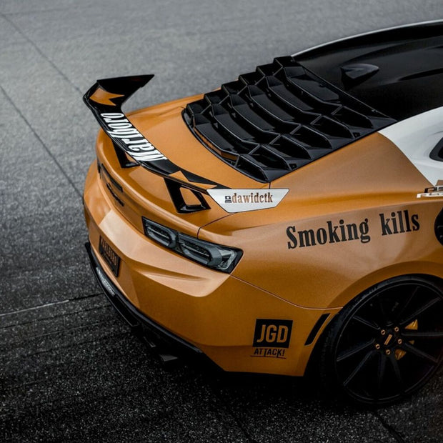 Bakspoiler ZL1/1LE-stil blanksvart – Chevrolet Camaro 2016-2023
