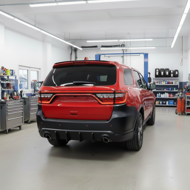 Rear Bumper with PDC + Step Plate (DURANGO 14-26)