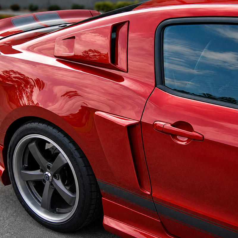 Skärmventiler/Scoops – Cervini's Style – Ford Mustang 2005-2009