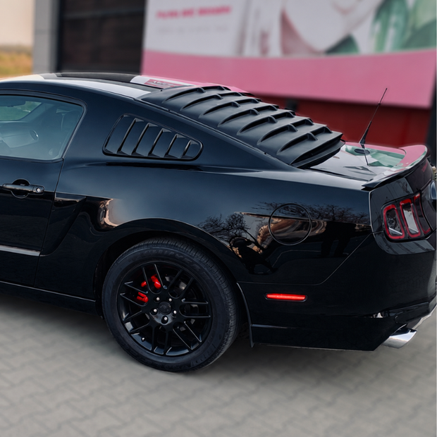 Fönsterjalusier – Matte Black – SpeedForm – Ford Mustang 2005-2014 Coupe
