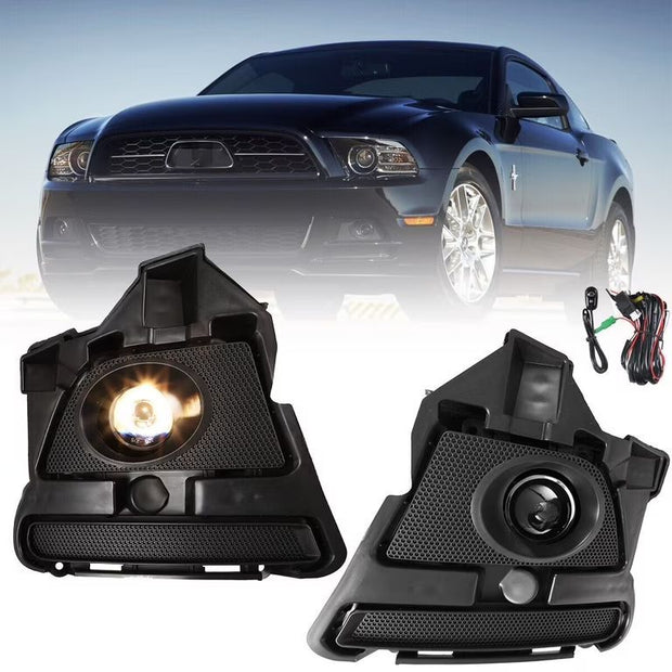 OE-Style Dimljussats med Monteringsfästen & Kablage – Ford Mustang (2013–2014)