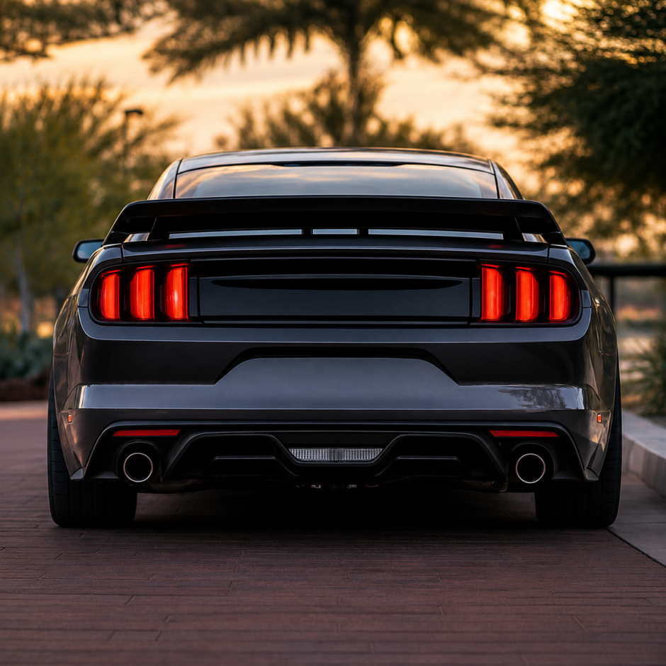 Full Replacement Panel till bagagelucka – Gloss Black – Ford Mustang 2015-2023