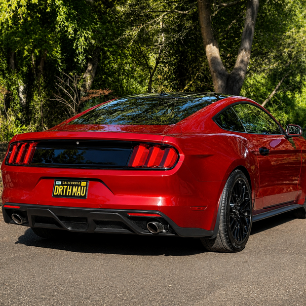 Bakre stötfångare Diffuser – GT350 Style – Single Exhaust – Ford Mustang 2015-2017