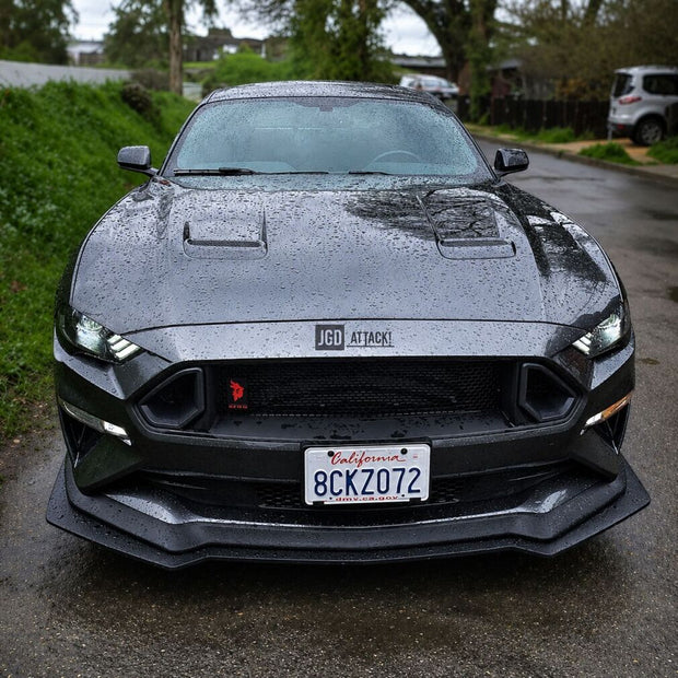 Hakspoiler/Läppspoiler – Frontläpp – Performance Pack 2 Style – Ford Mustang 2018-2023 Ecoboost, GT