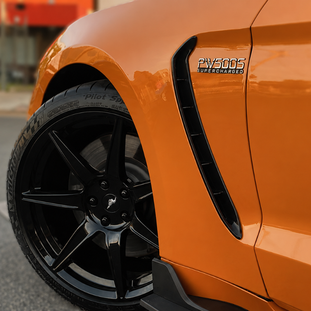 Skärm (stänkskärm) – GT350 Style – Ford Mustang 2018-2023 GT, Ecoboost