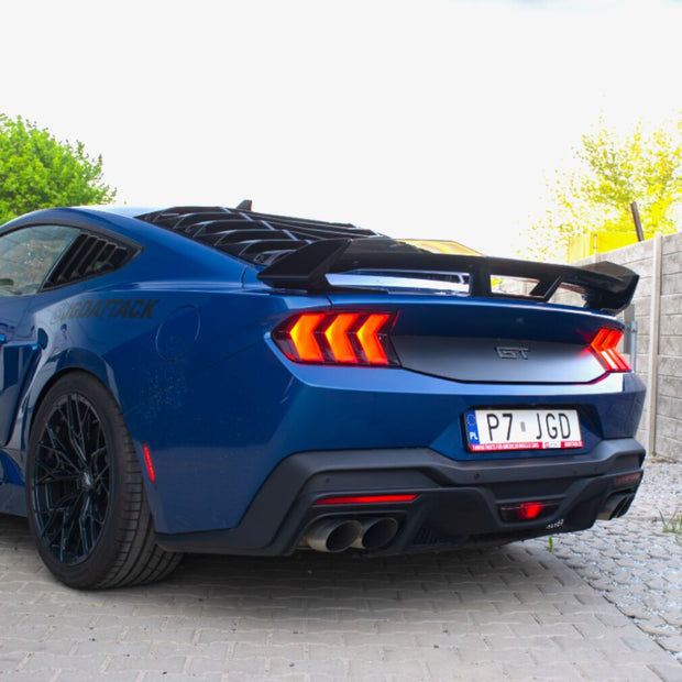 Bakre diffusor & Dimljus – Dark Horse Style – Ford Mustang 2024-2026