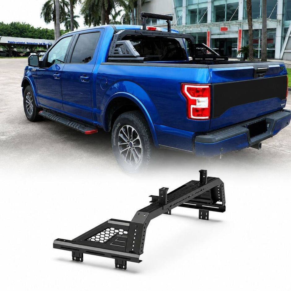 Adjustable Roll Bar & LED Light Bar Mount (RAM, FORD F, RANGER, SILVERADO, GMC, TUNDRA, TITAN