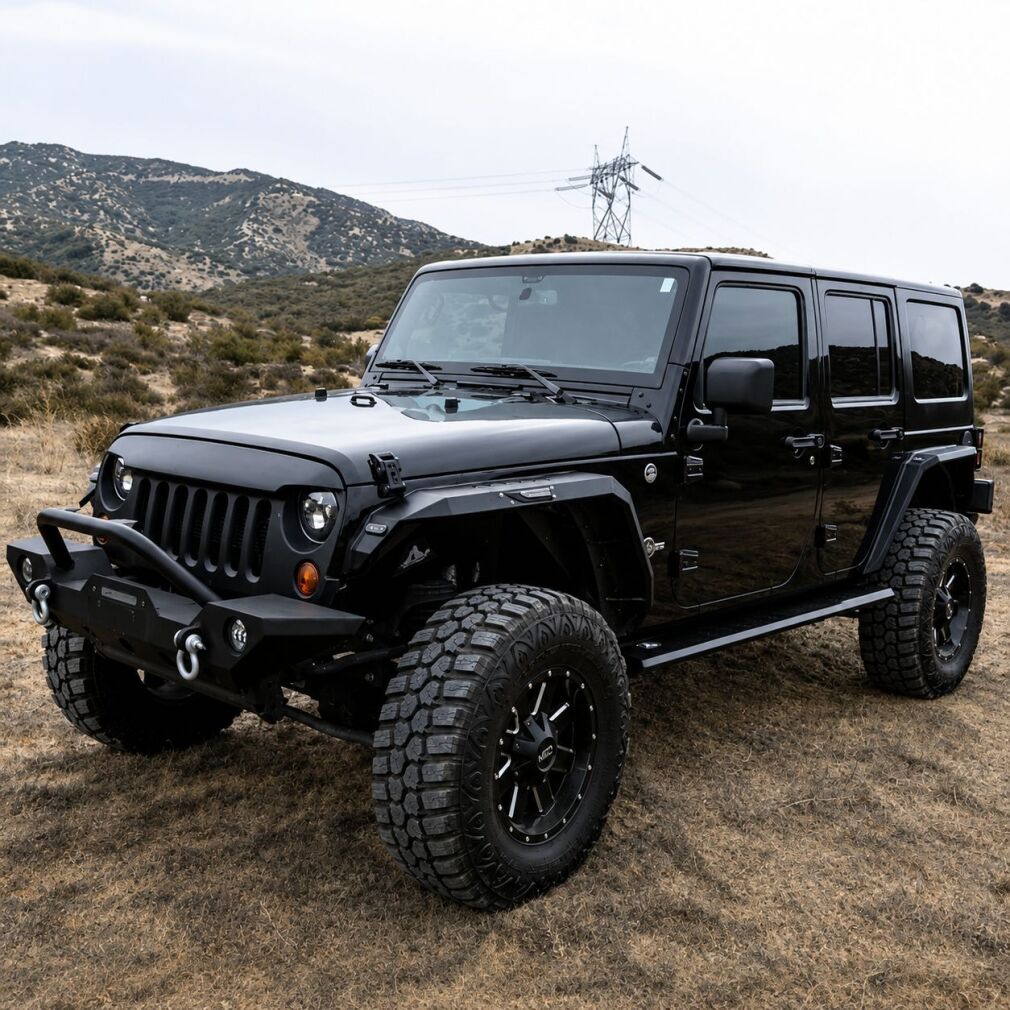 Fender Flares with LED Lighting
