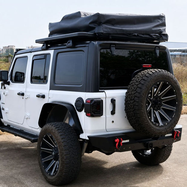Rear Bumper – Off-Road Nevada – D-Rings & LED (WRANGLER JL 18-26)