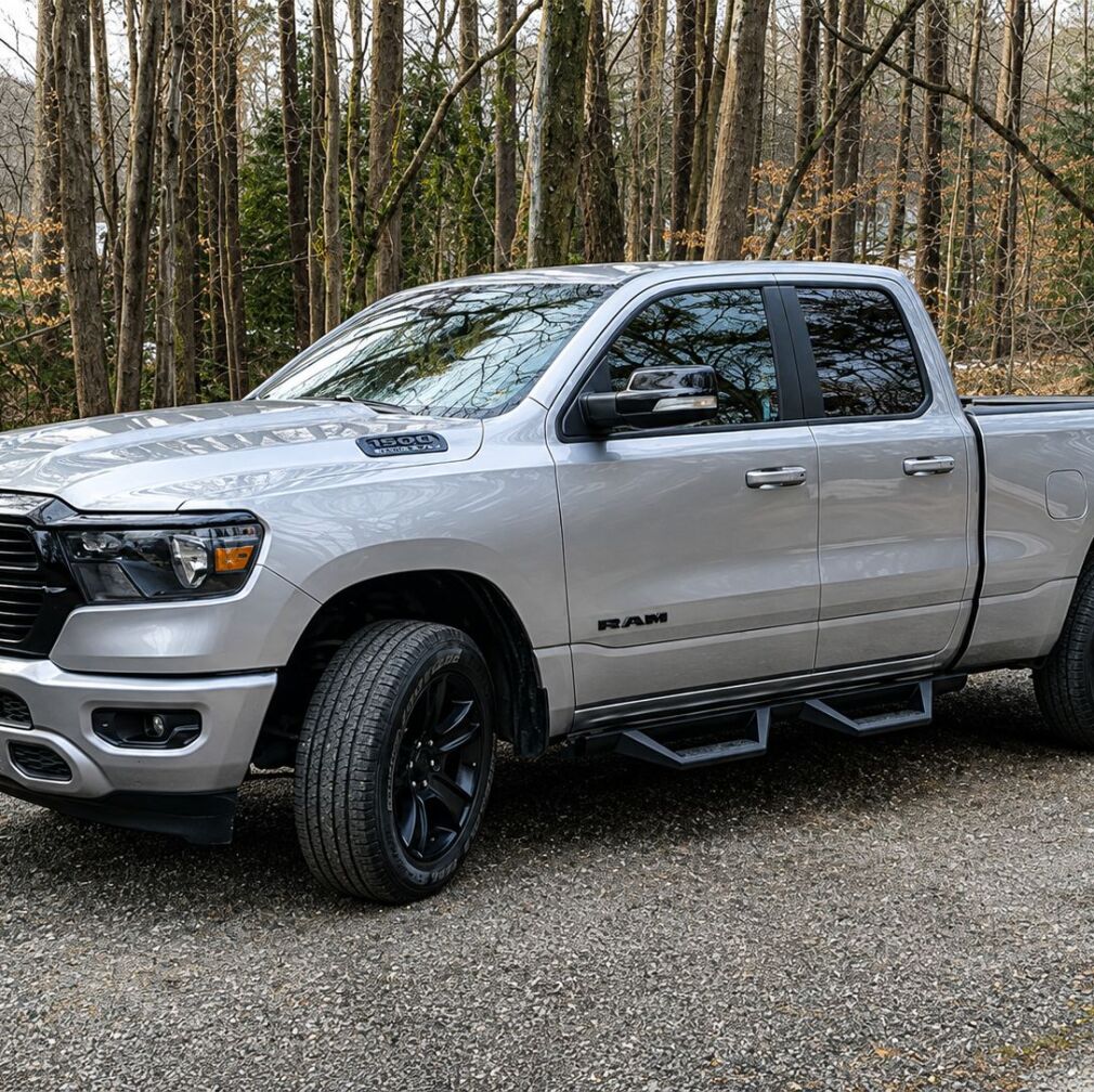 Heavy Duty Steel Side Steps (RAM 1500 19-24)