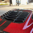 Fönsterjalusier – LV Style – Gloss Black – Ford Mustang 2015-2023 Fastback