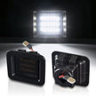 LED Smoked License Plate Light