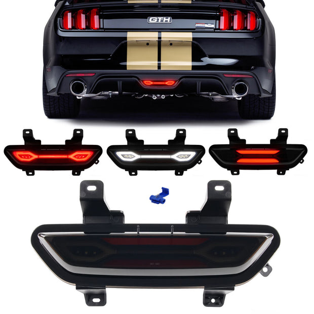 LED Reverse Stop Dimljus – V2 Smoked – Ford Mustang 2015-2017
