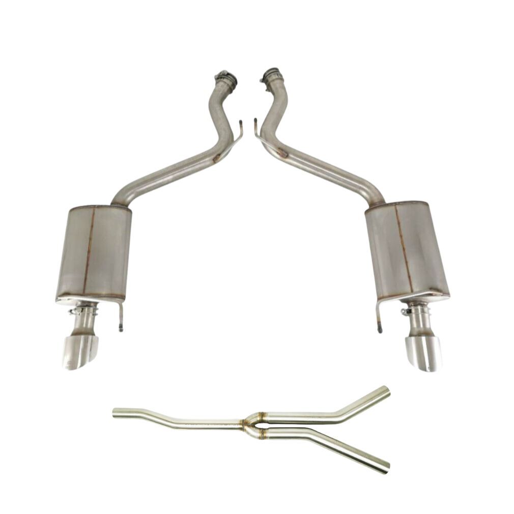 Avgassystem + Y-Pipe – Ford Mustang 2015-2023 Ecoboost