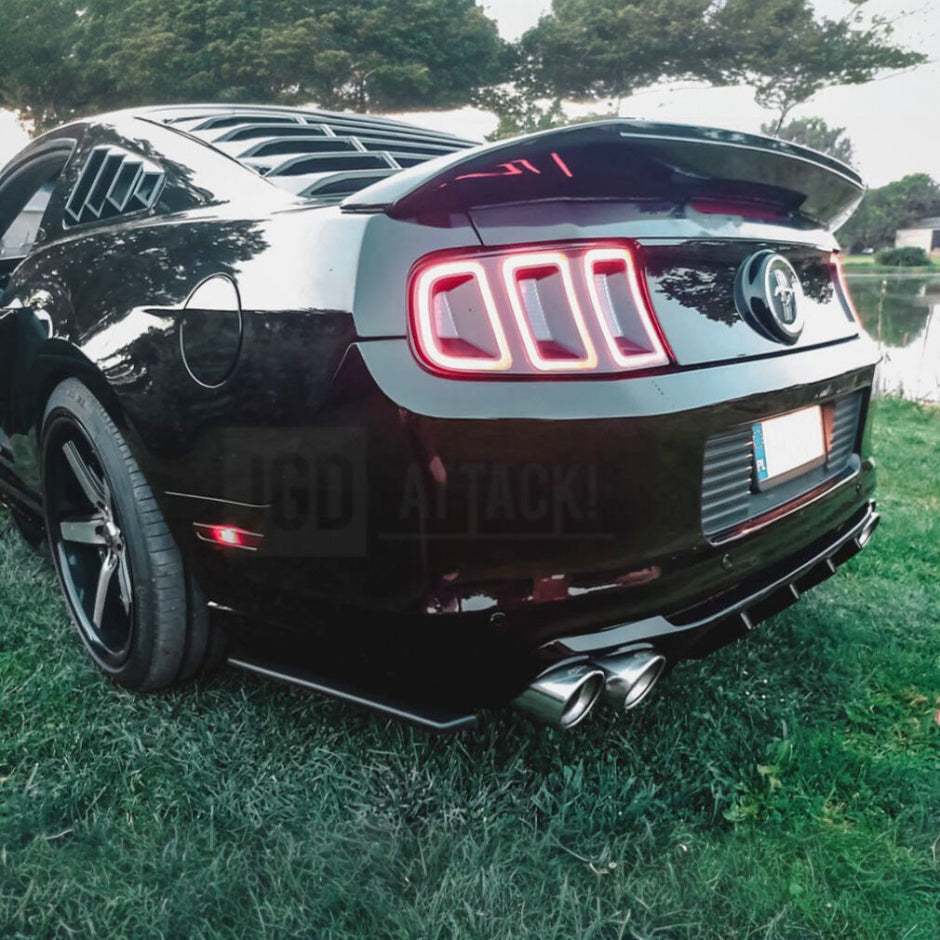 Bakre diffusorkjol/splitter – Ford Mustang 2010-2014