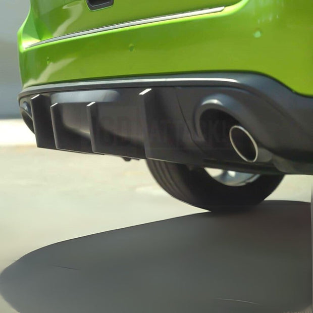 Rear Diffuser With Tow Hook Cover