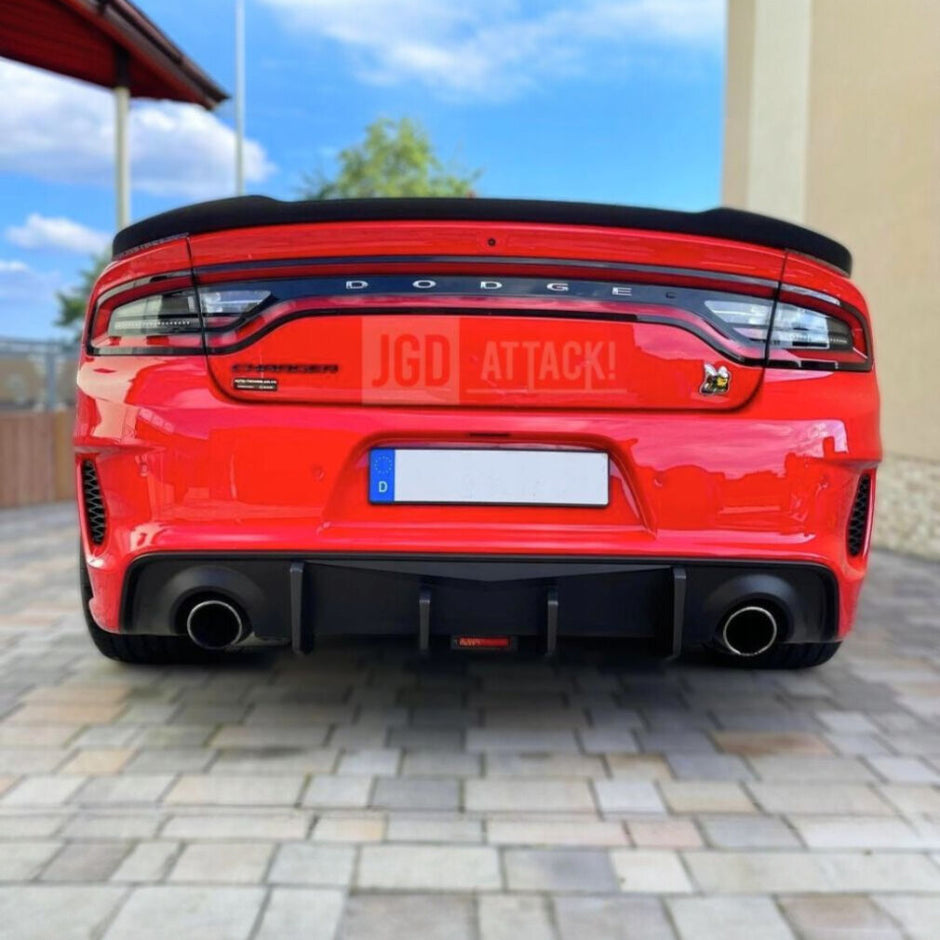 Rear Diffuser with Fins