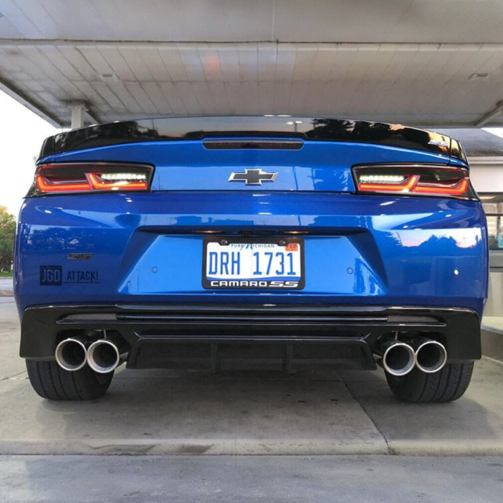 Bakre diffusor ZL1-stil blanksvart – Chevrolet Camaro 2016-2023