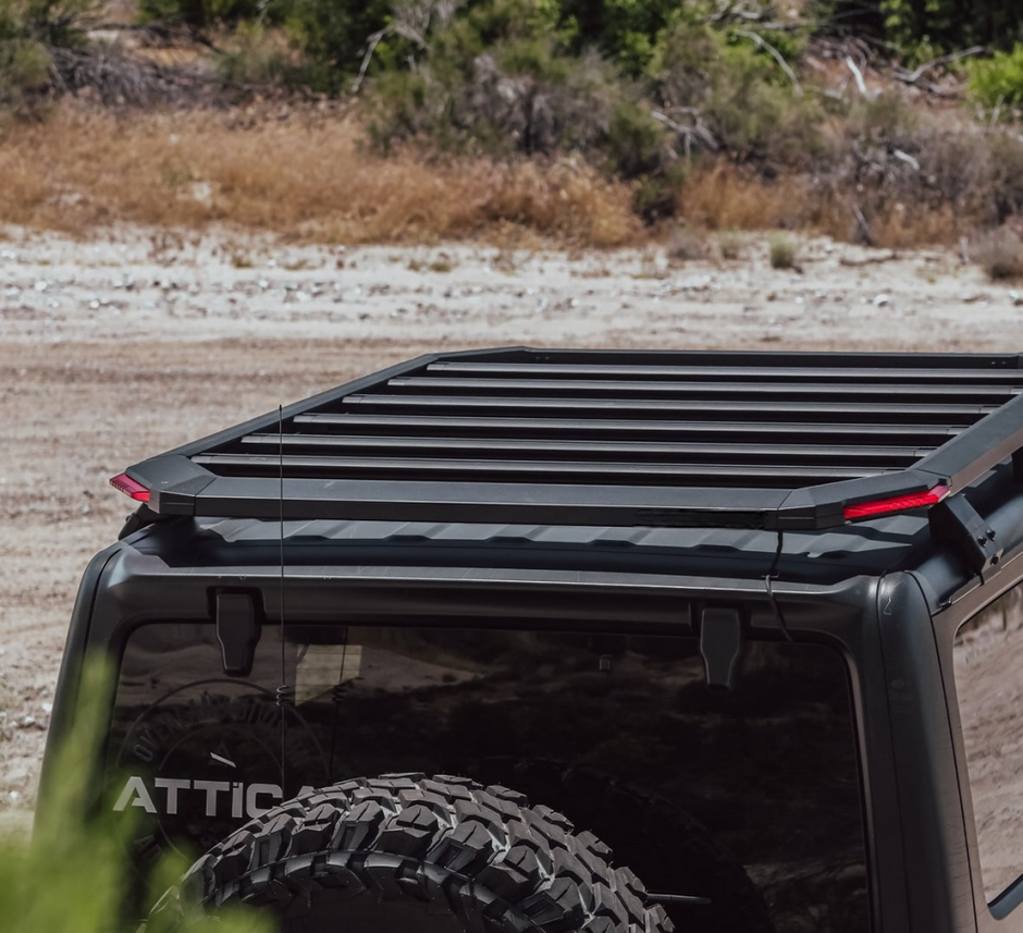 Roof Rack with LED Lighting