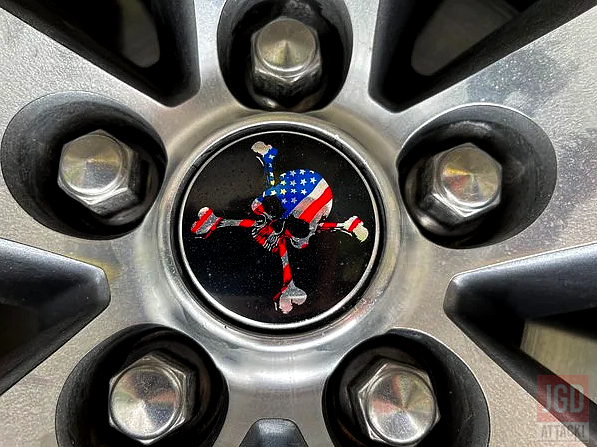 Navkapselset for Wheels – American Skull – Ford Mustang 2015-2023