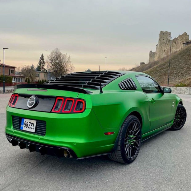 Bakre diffusor – Competition Style – Gloss Black – Ford Mustang 2013-2014