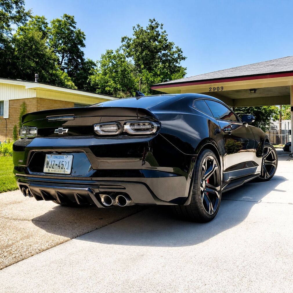 Diffusorkåpa mattsvart – Chevrolet Camaro 2016-2024