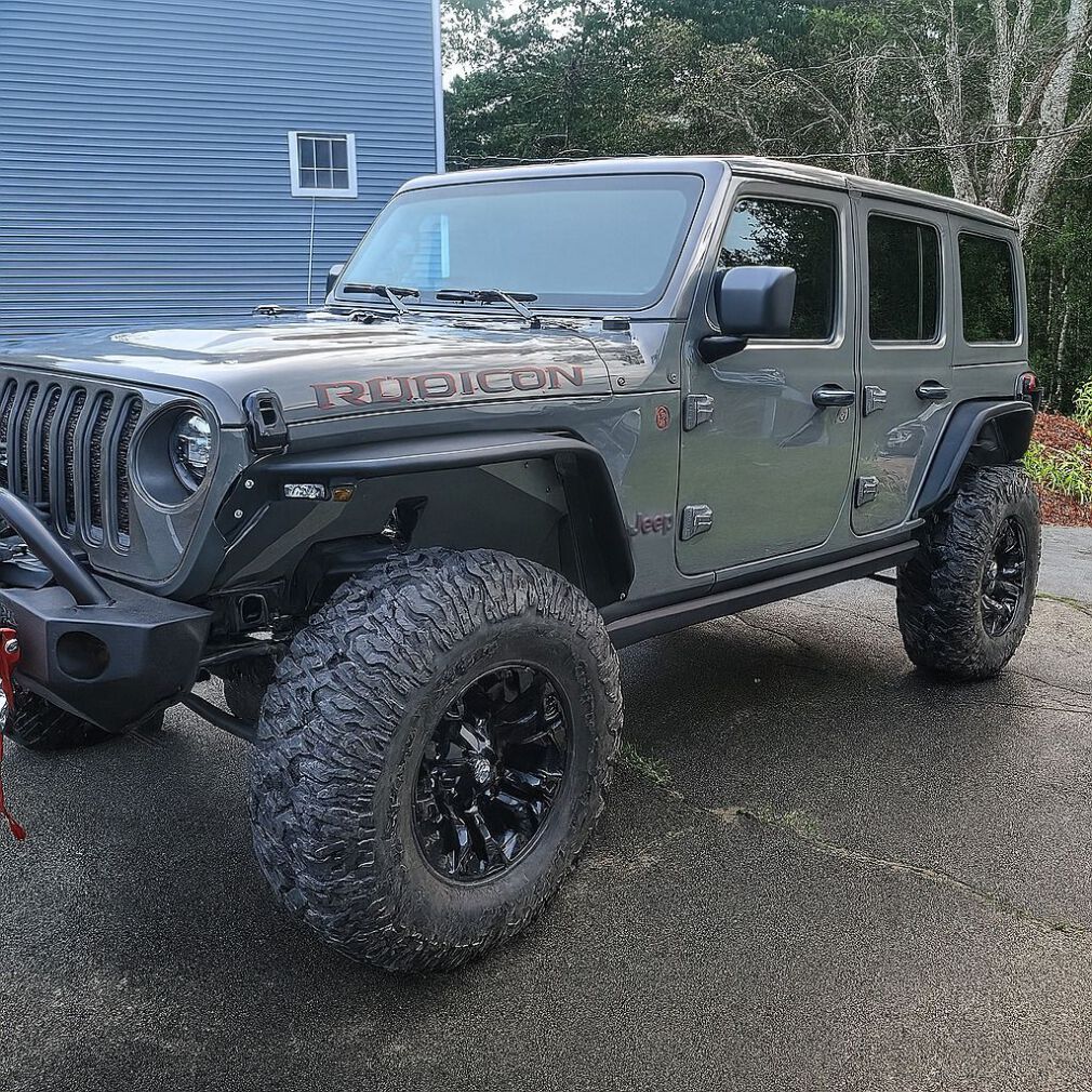 Aluminum Front and Rear Fender Liners