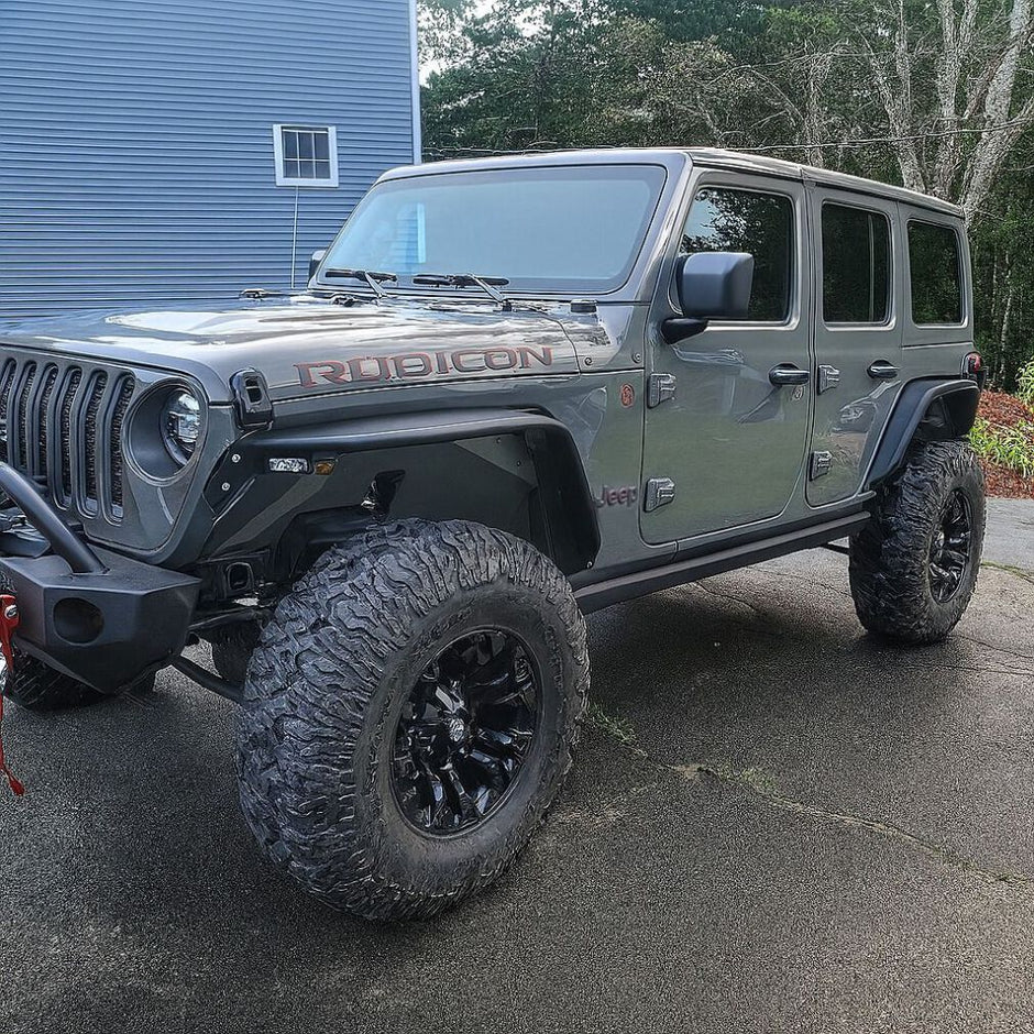 Aluminum Front and Rear Fender Liners